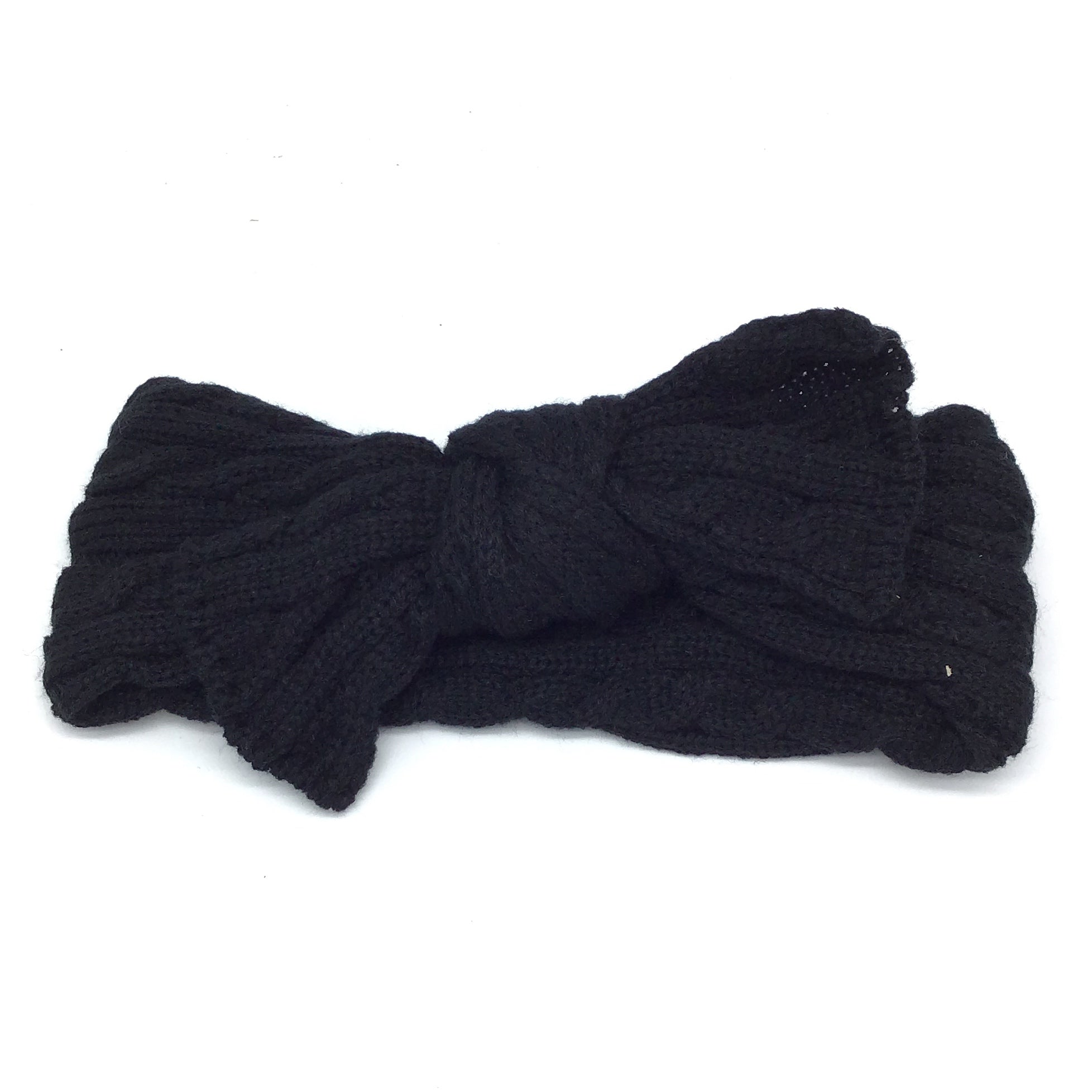 Twisted Knot Front Knitted Headband-Lola Monroe Boutique