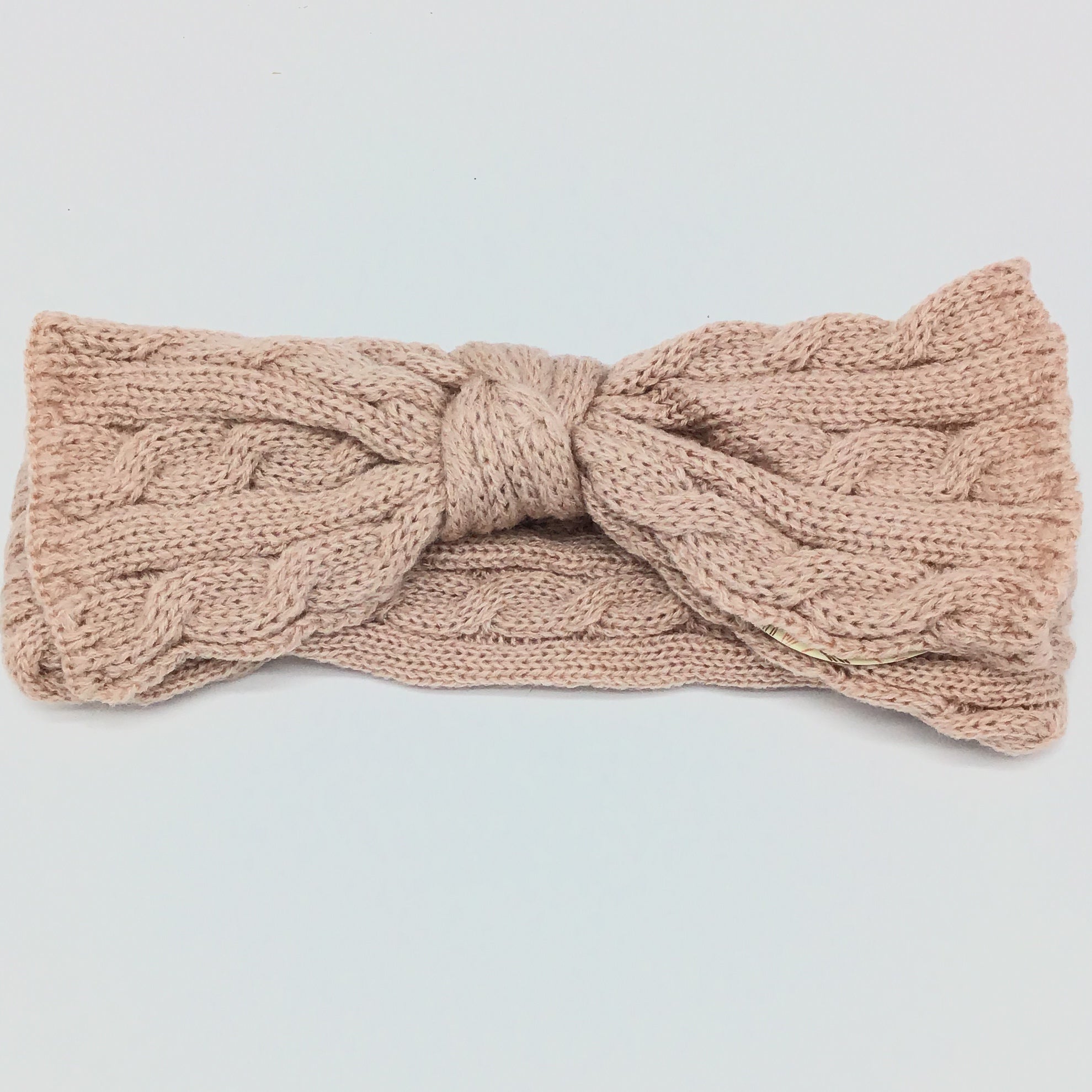 Twisted Knot Front Knitted Headband-Lola Monroe Boutique