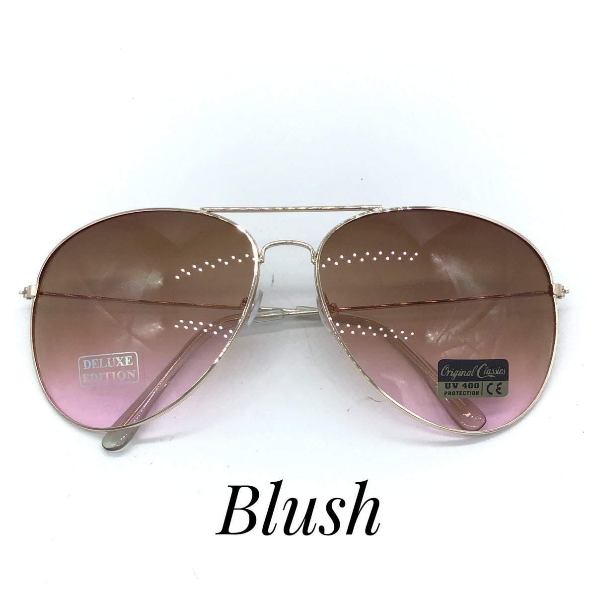 Two Tone Aviator Sunglasses