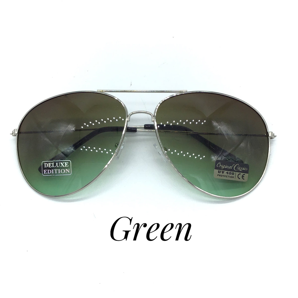 Two Tone Aviator Sunglasses