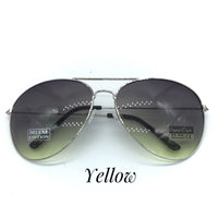 Two Tone Aviator Sunglasses