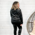 Velour Jogger Zip Up Jacket-Lola Monroe Boutique