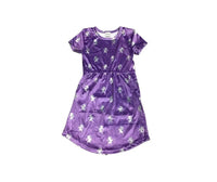 Velvet Peyton Tunic Dress with Pockets (Unicorns)-Lola Monroe Boutique