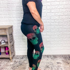 Vocal Apparel Embellished Skull Leggings (S - XL)-Lola Monroe Boutique