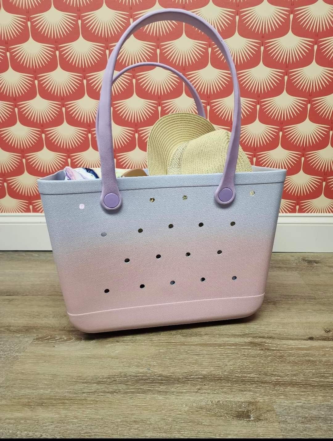 Waterproof Beach Bag (Ombre)-Lola Monroe Boutique