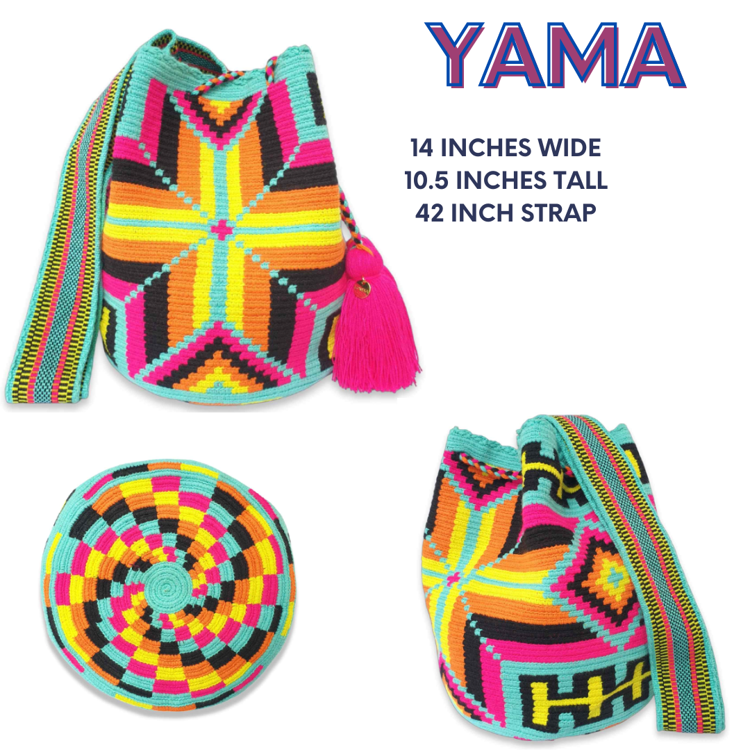 Wayuu Handcrafted Colombian Bags - (Multiple Options)-Lola Monroe Boutique