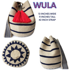 Wayuu Handcrafted Colombian Bags - (Multiple Options)-Lola Monroe Boutique