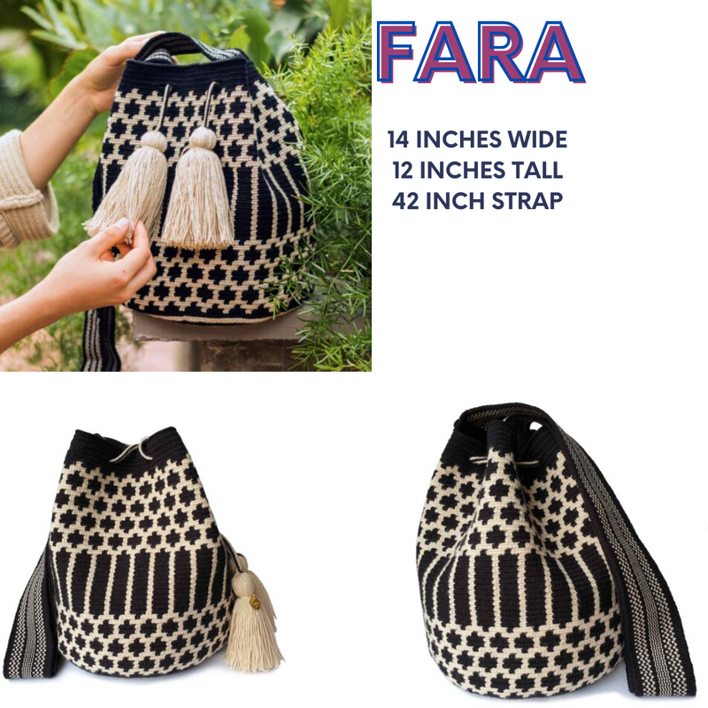 Wayuu Handcrafted Colombian Bags - (Multiple Options)-Lola Monroe Boutique