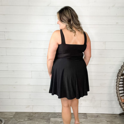 "Webster" Criss Cross Front Dress