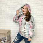 White Birch Hacci Tie Dye Hoodie-Lola Monroe Boutique