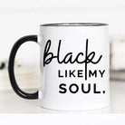 White Handle 15 Oz Sassy Coffee Mugs-Lola Monroe Boutique