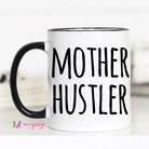 White Handle 15 Oz Sassy Coffee Mugs-Lola Monroe Boutique