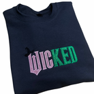 Wicked movie embrodiery and glitter-Lola Monroe Boutique