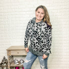 "Wild Child" Waffle Trim Animal Print Hoodie-Lola Monroe Boutique