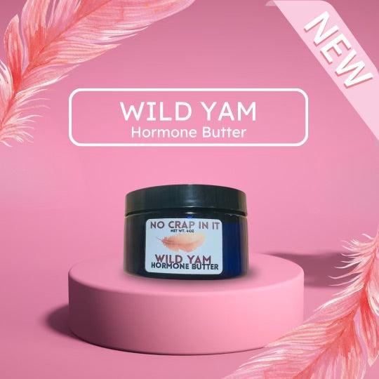 Wild Yam Butter - Hormone Balancing Relief - 4oz-Lola Monroe Boutique
