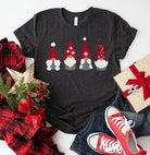 "Winter Gnomes" Graphic Tee-Lola Monroe Boutique