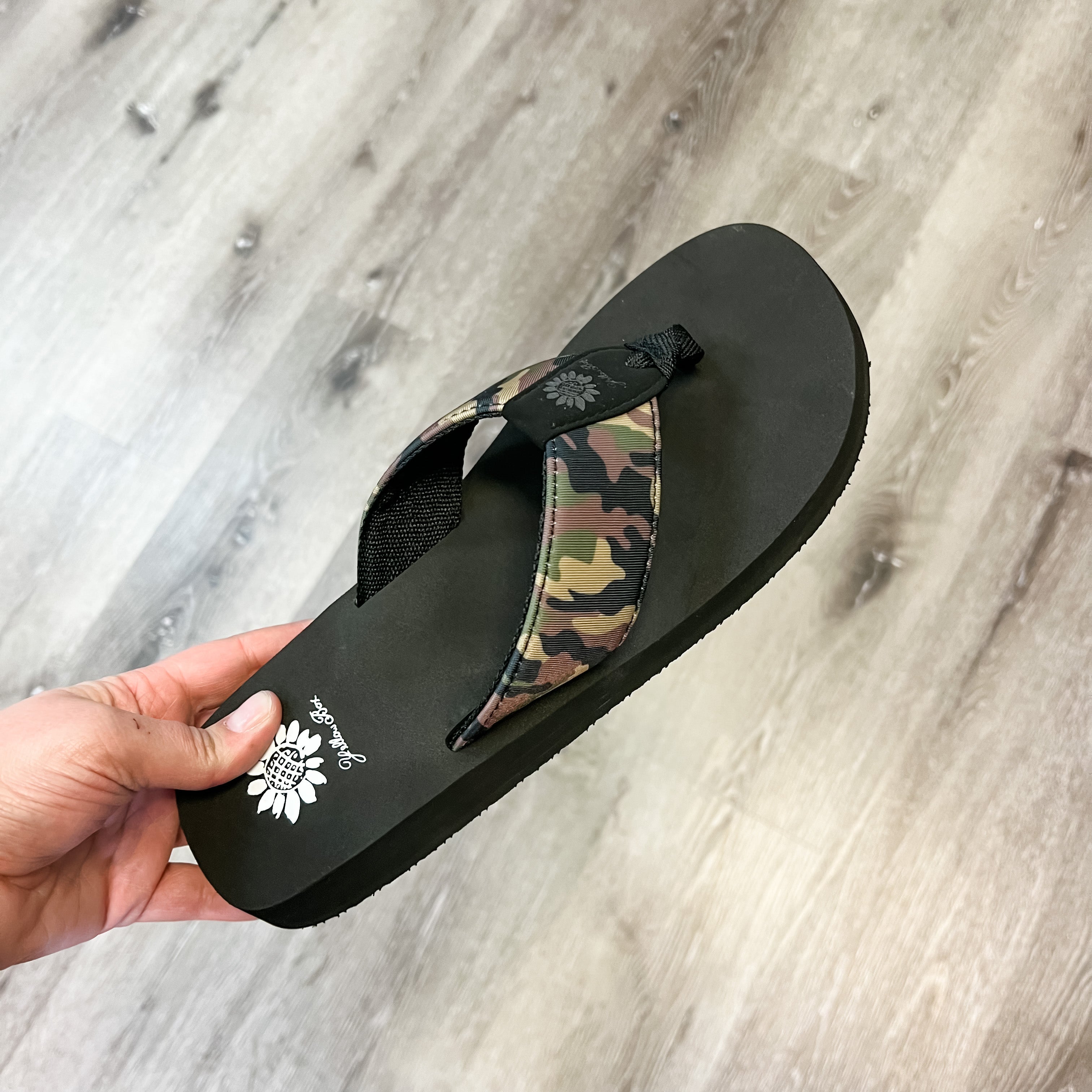 Yellowbox "Filomena" Flip Flop (Camo)-Lola Monroe Boutique