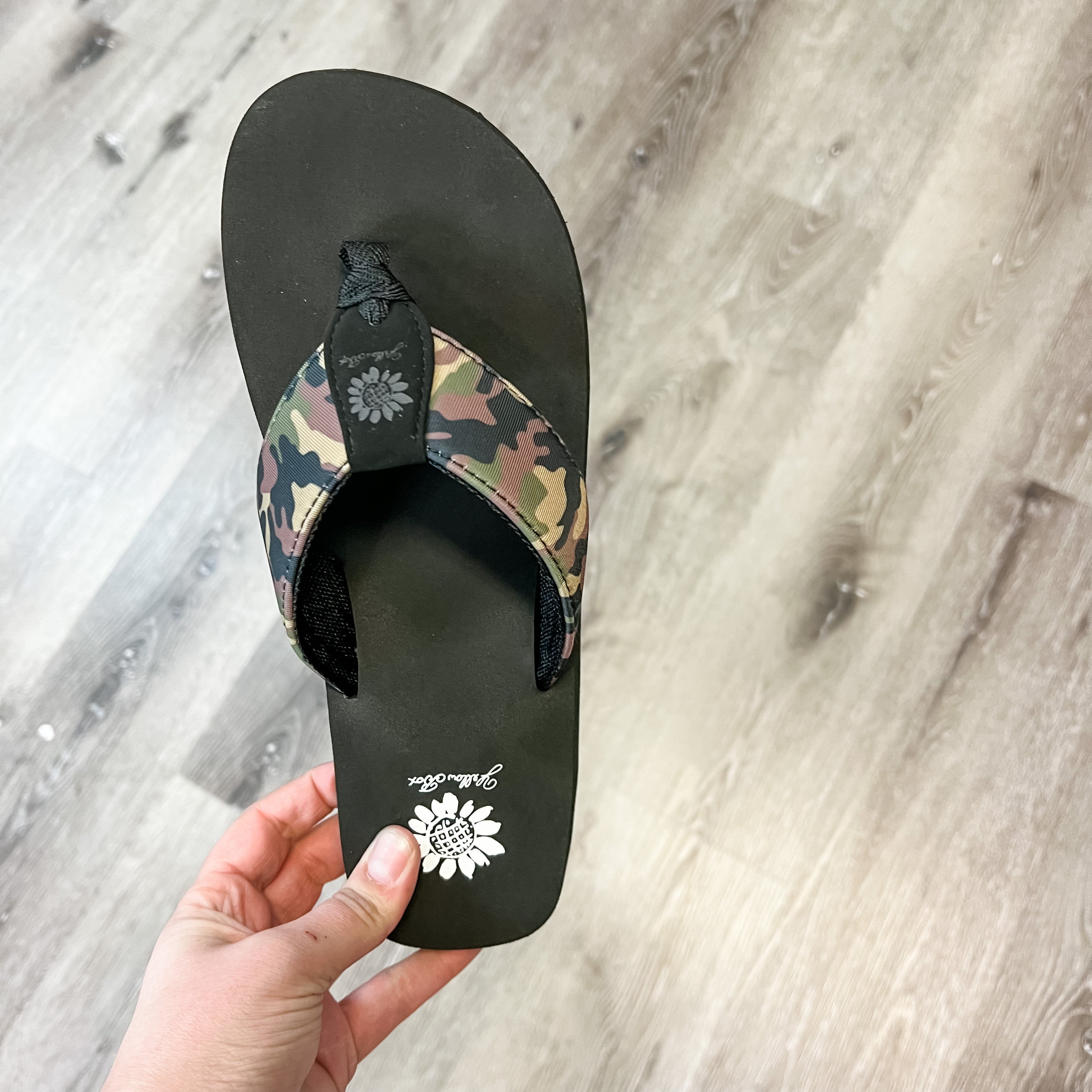 Yellowbox "Filomena" Flip Flop (Camo)-Lola Monroe Boutique