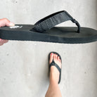 Yellowbox "Florian" Flip Flop (Black)-Lola Monroe Boutique