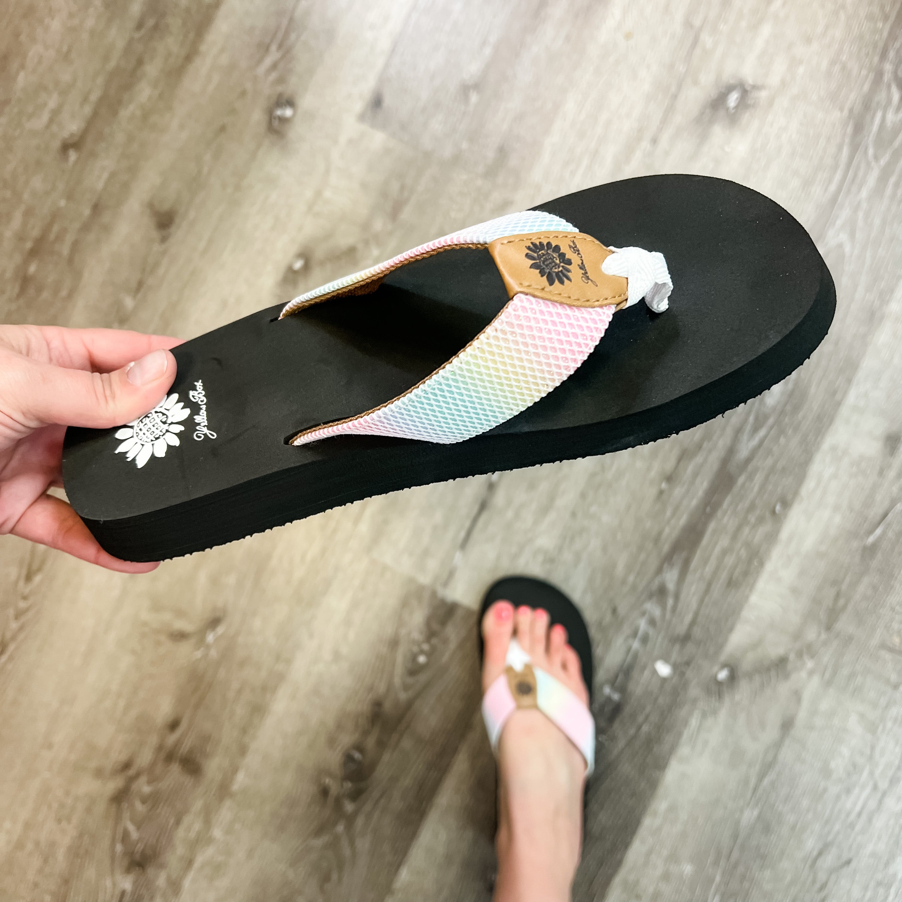 Yellowbox "Foliage" Flip Flop-Lola Monroe Boutique