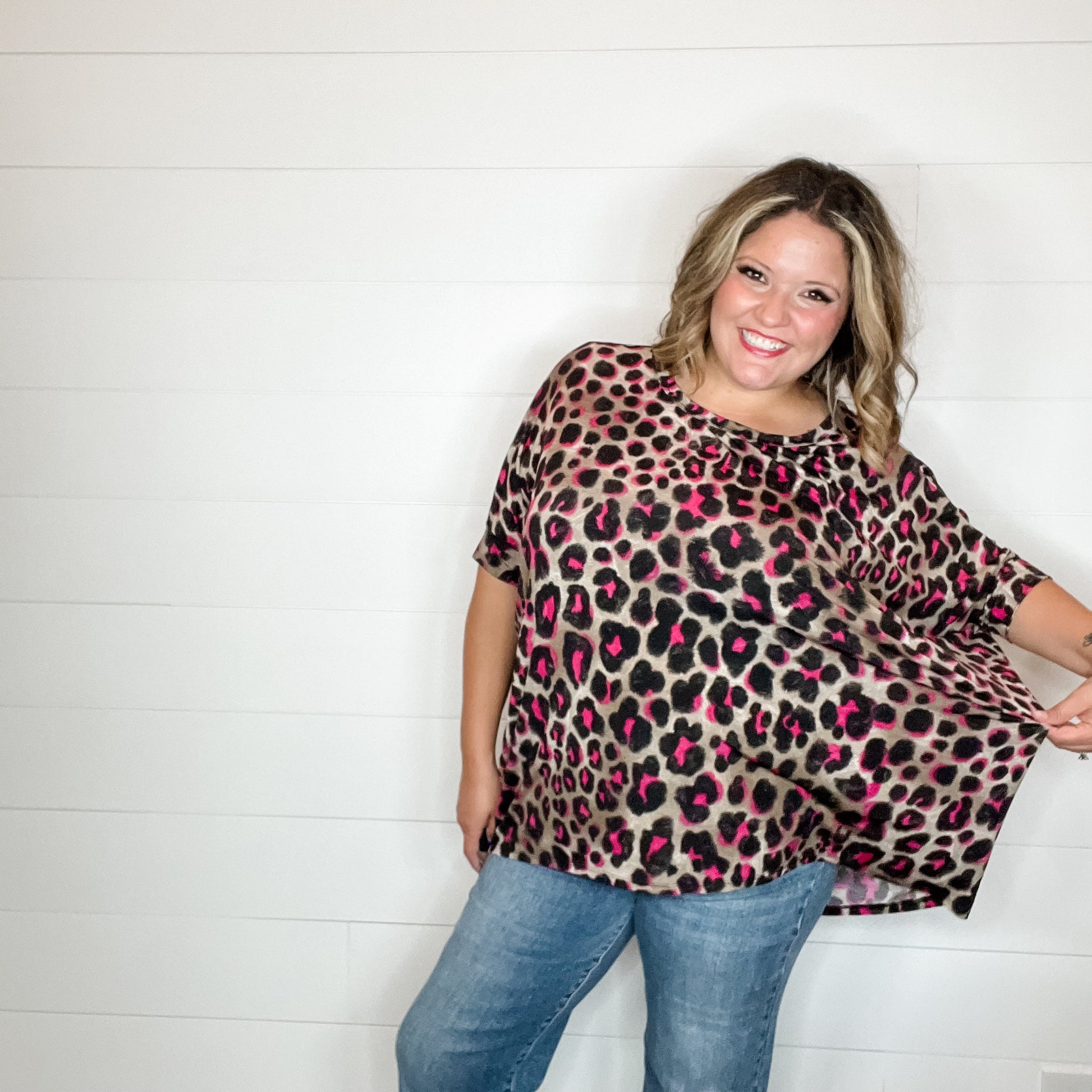 "You Did What" Animal Print Dolman Style