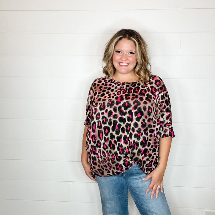 "You Did What" Animal Print Dolman Style