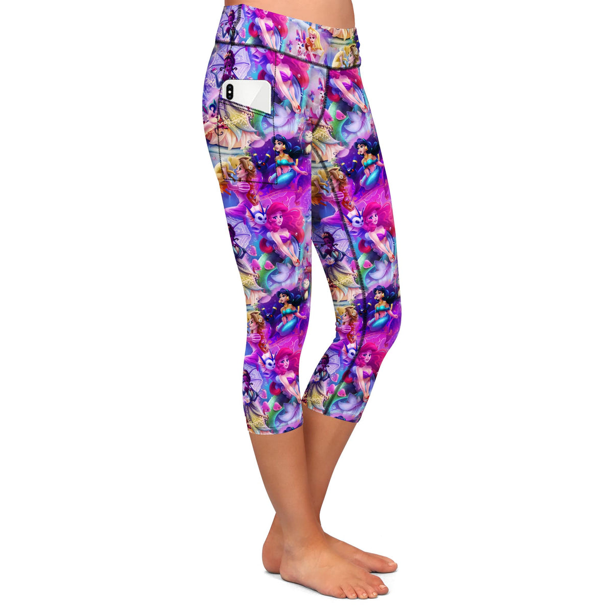 Princess Capri Leggings & Bike Shorts with Pockets (Multiple Options) –  Lola Monroe Boutique