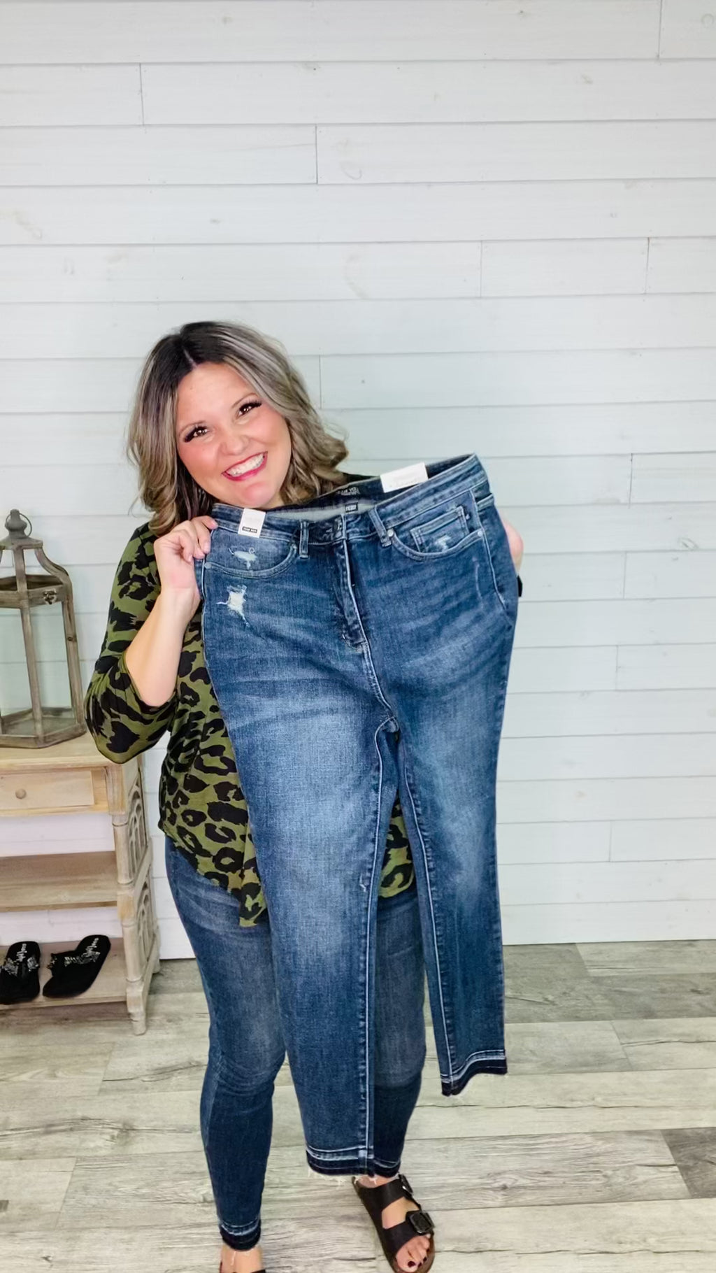 MAMA Before & After Wide Low Jeans - Denim blue - Ladies