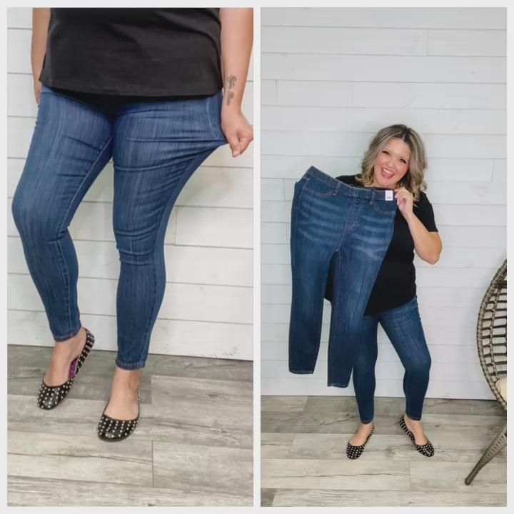 Step Into The Lightwash Judy Blue Jeggings