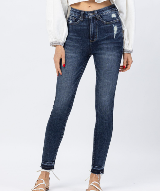 Judy Blue "Good and Gone" Tummy Control Skinny Jeans