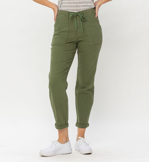 LOFT Marisa Fit Relaxed Cargo Khaki Capri Pants Size 6 – Stylized