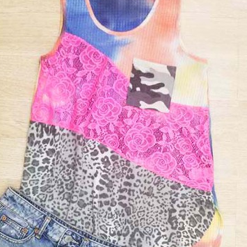 All the Things Tank Top-Lola Monroe Boutique