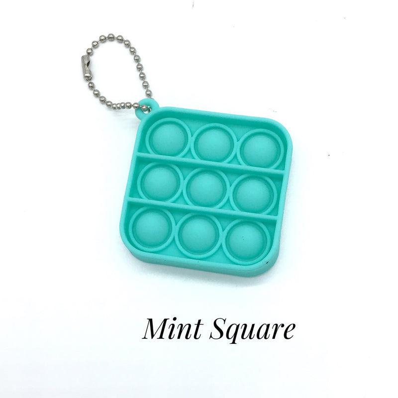 Mini Bubble Pop Keychains (Multiple Colors)-Lola Monroe Boutique