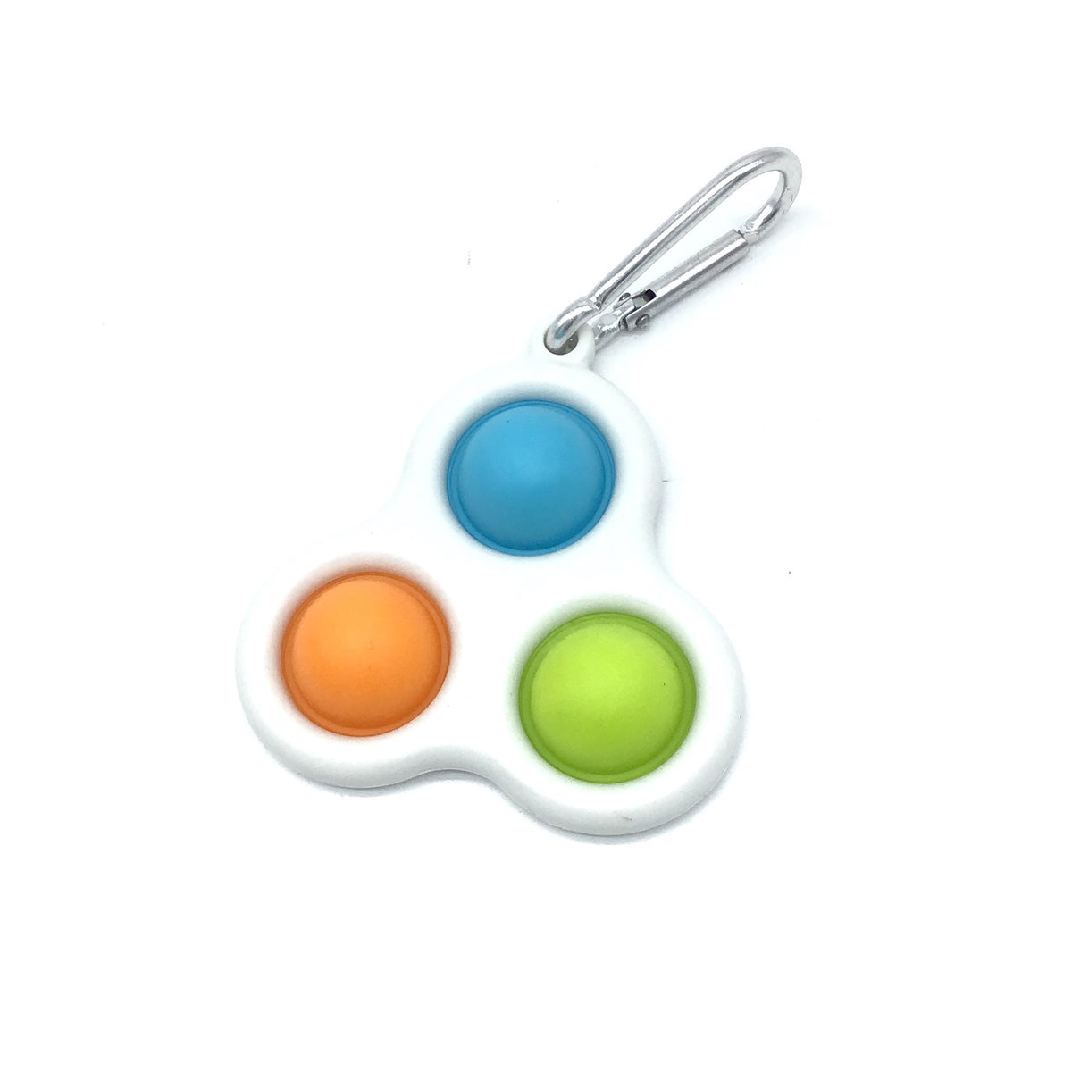 Bubble Pop Keychain (White)