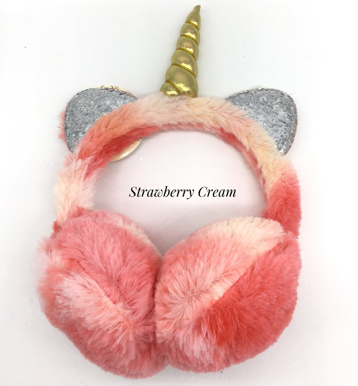 Unicorn Ear Muffs (Tie Dye Colors)-Lola Monroe Boutique