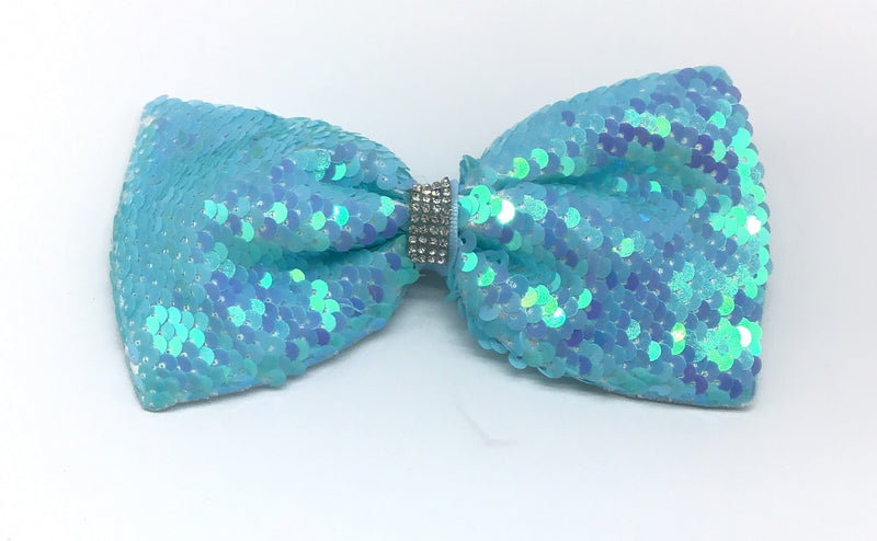 Flipsy Sequin Hair Bow (Multiple Colors)-Lola Monroe Boutique