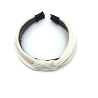 Braided Design Velvet Headband (Multiple Colors Available)-Lola Monroe Boutique