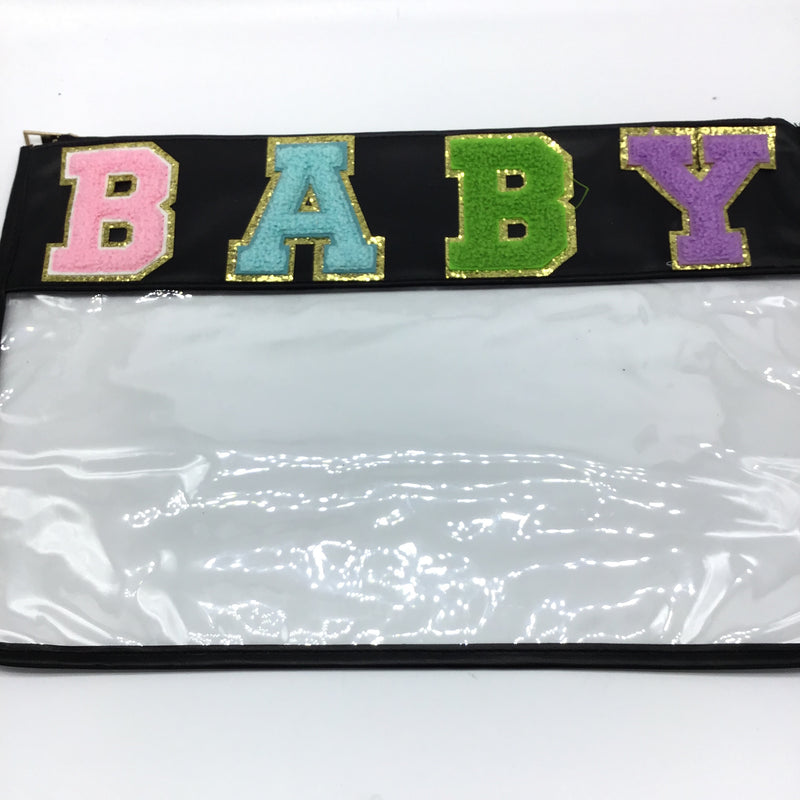 Fun Puffy Letter Plastic Pouches (Multiple Options)