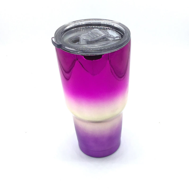 30 Ounce Stainless Iridescent Tumbler (Multiple Colors)-Lola Monroe Boutique