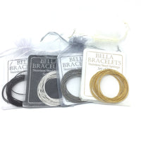 Stainless Steel Spring Bracelets (Multiple Metals)-Lola Monroe Boutique