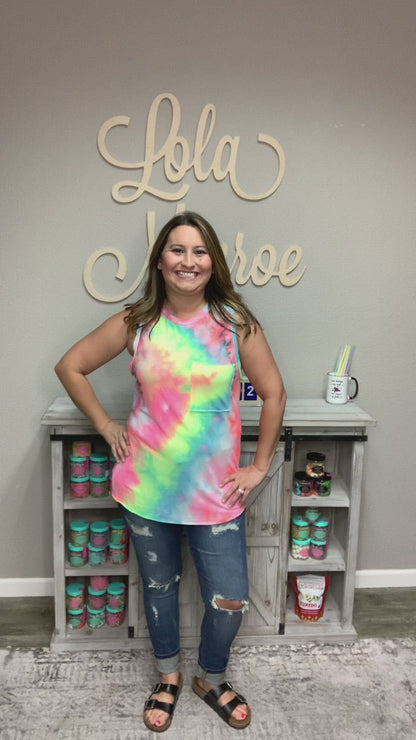 Color Run Lounge Tank Top