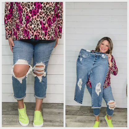 Judy Blue "Waiting For Tonight" Boyfriend Jeans