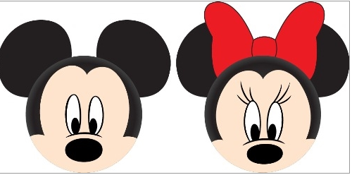 Disney Mickey & Minnie Mouse Faces Antenna Toppers-Lola Monroe Boutique