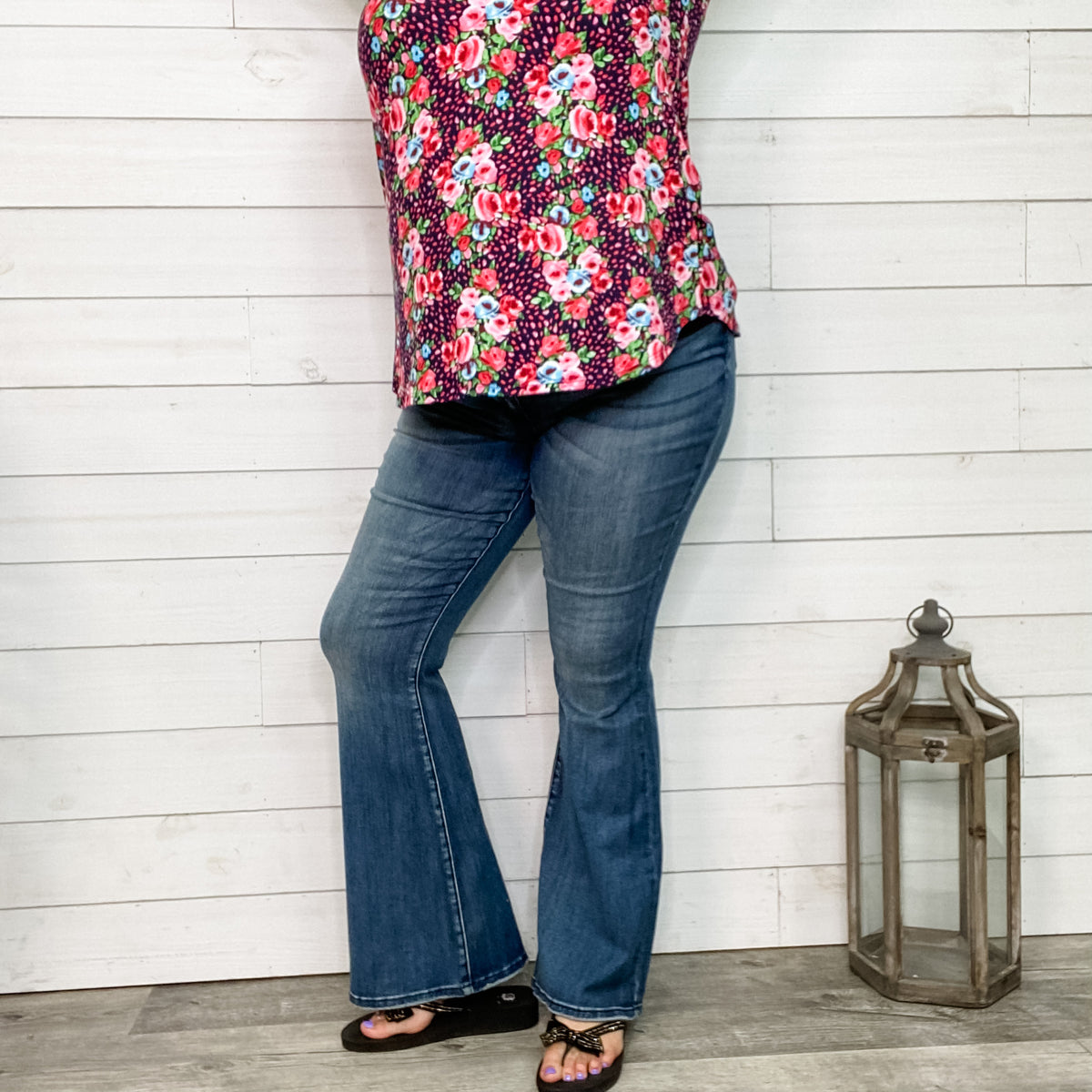 Judy Blue "Giddy Up" Fit and Flare Jeans