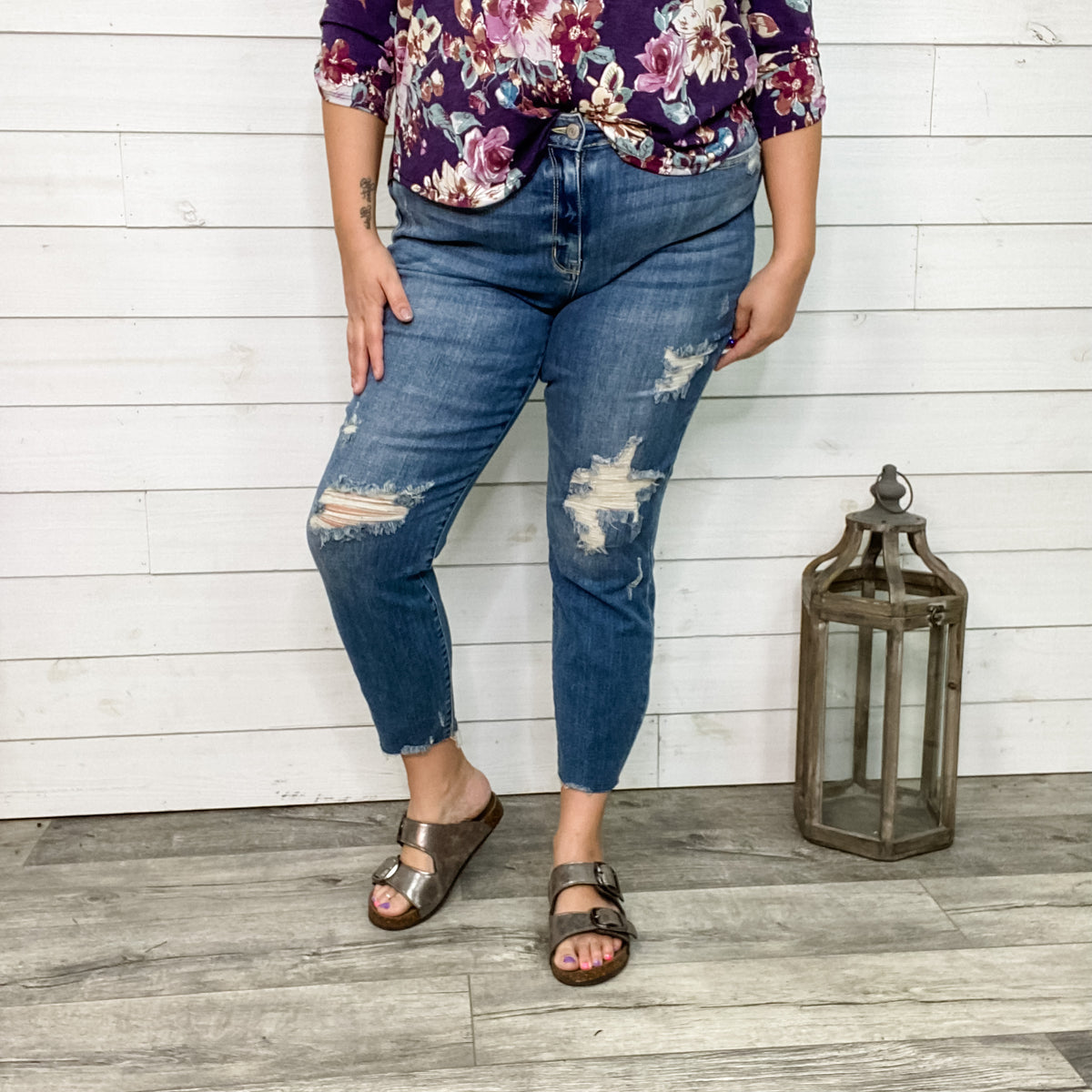 Judy Blue "It's Your Birthday" Relaxed fit jeans