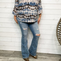 Judy Blue "Dare to Flare" Distressed Flares