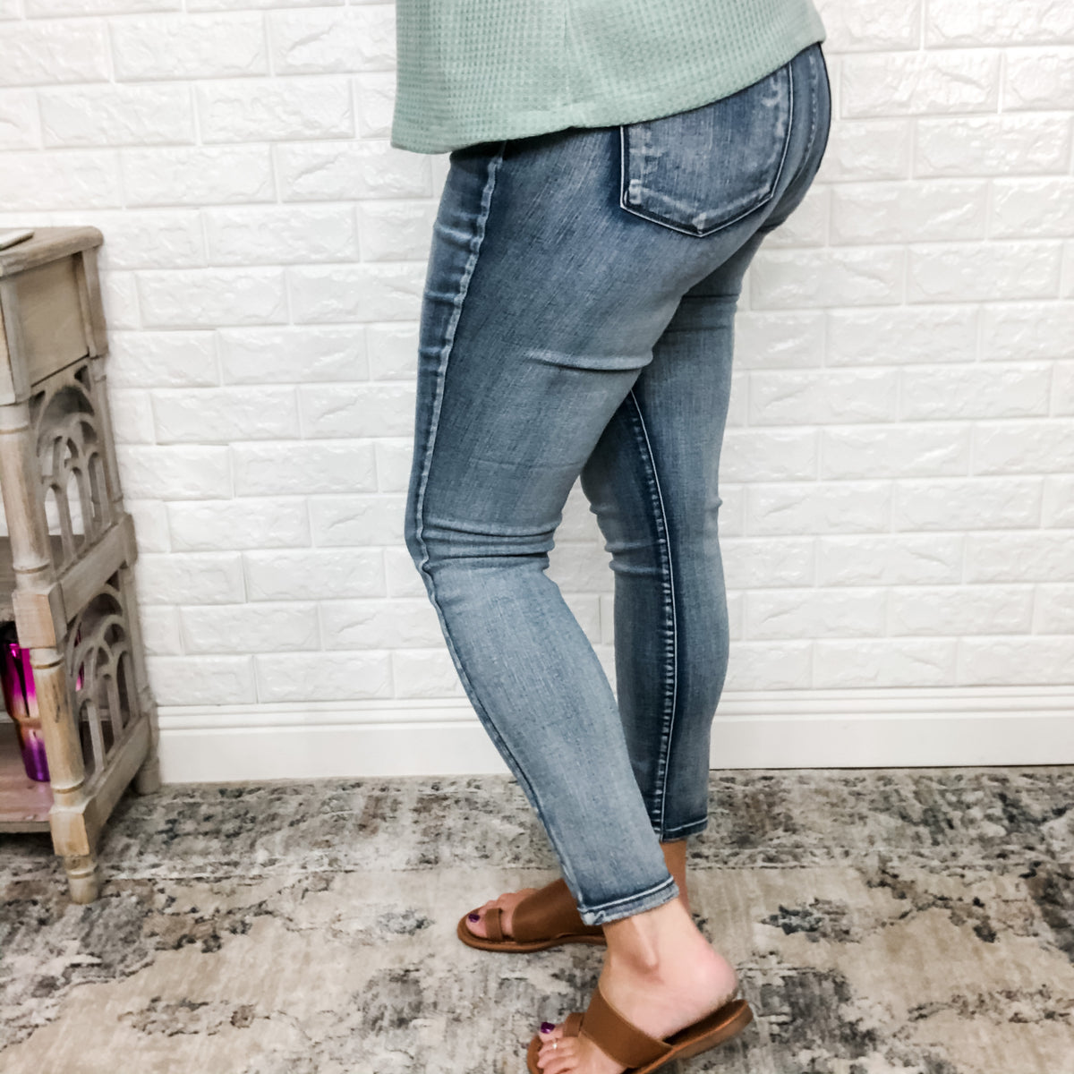 Judy Blue Whiskers On Kittens Skinny Jeans-Lola Monroe Boutique