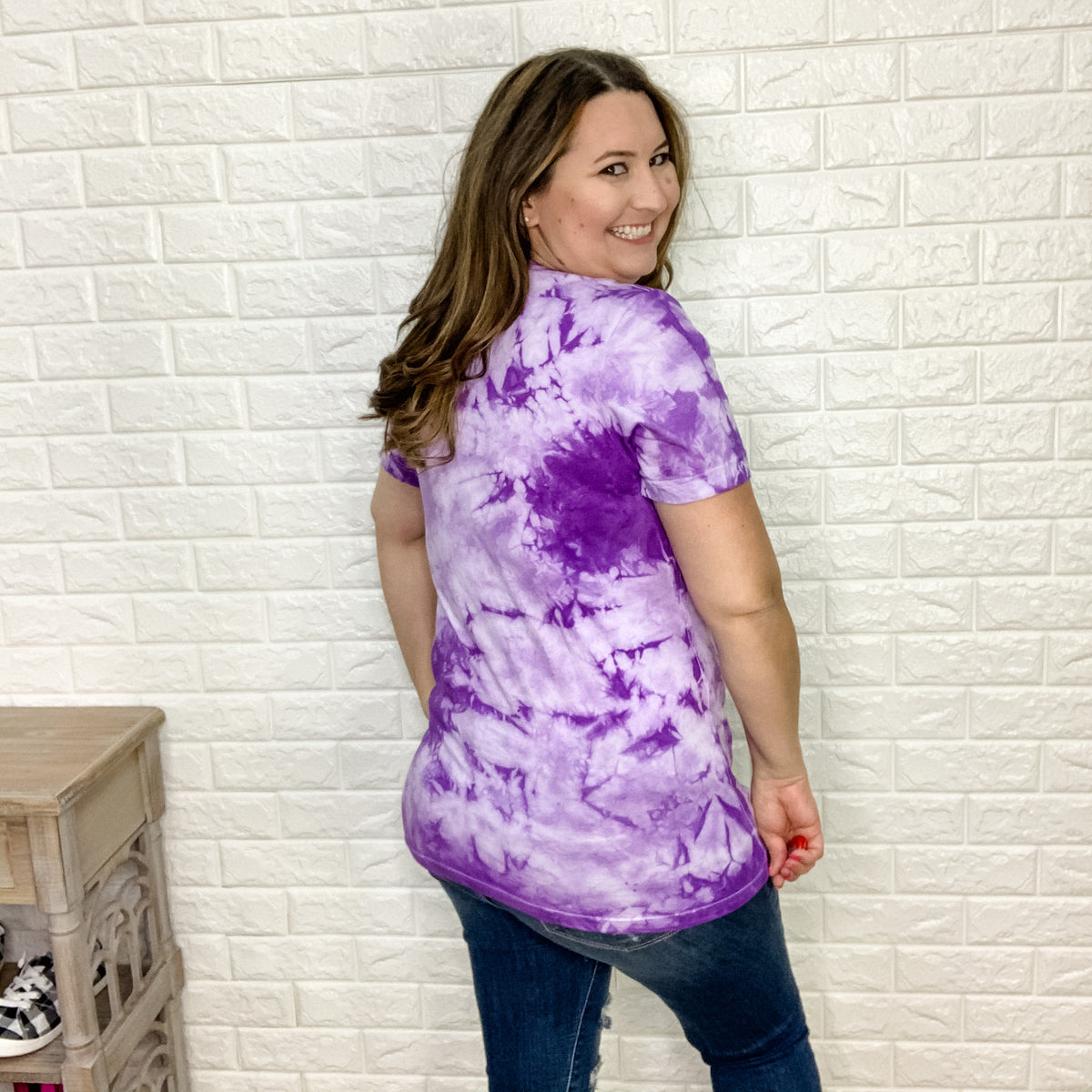 Hand Dyed Tie Dye Tees-Lola Monroe Boutique