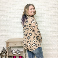 "Cleo" Animal Print Long Sleeve with Sparkle Accent-Lola Monroe Boutique