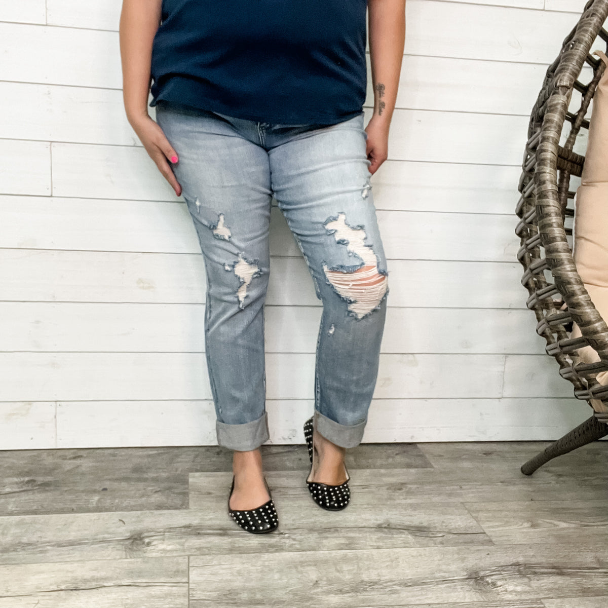 Judy Blue Holy Grail 2.0 Boyfriend jeans! – Lola Monroe Boutique